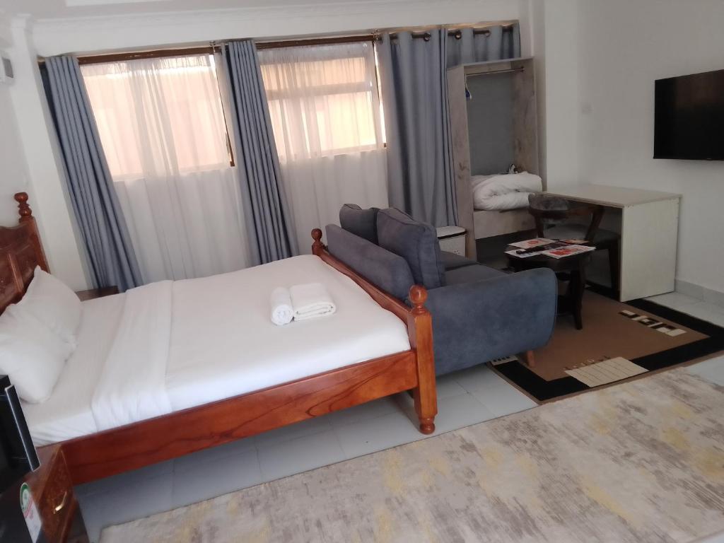 Postel nebo postele na pokoji v ubytování RumaxAirbnb