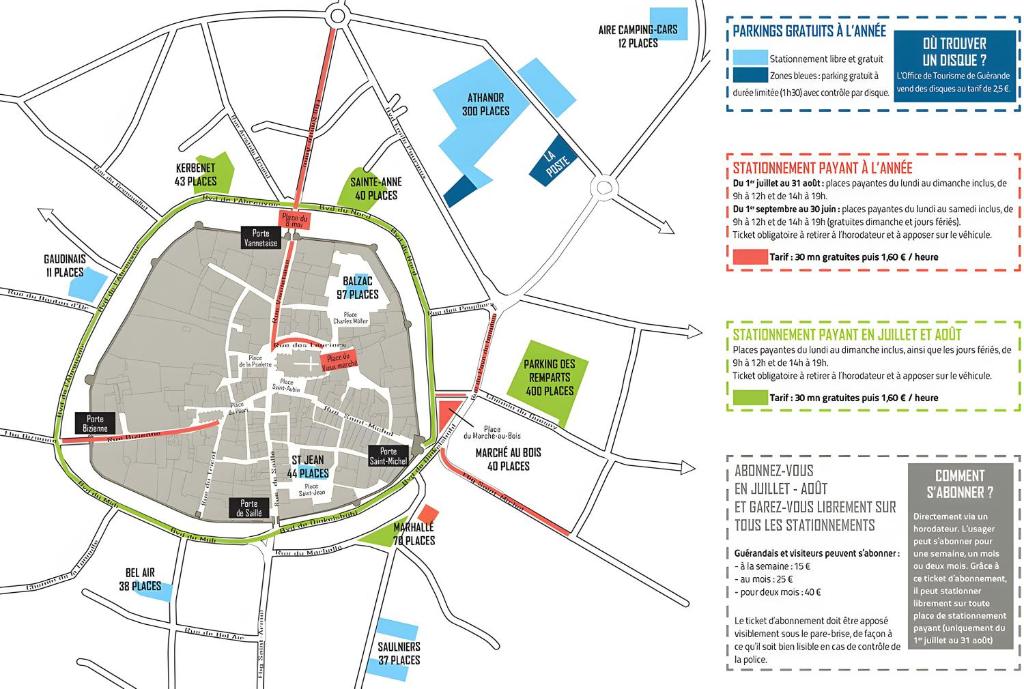 a map of the proposed renovations to the palace of versailles at Au Cœur De Guérande - Intra Muros in Guérande