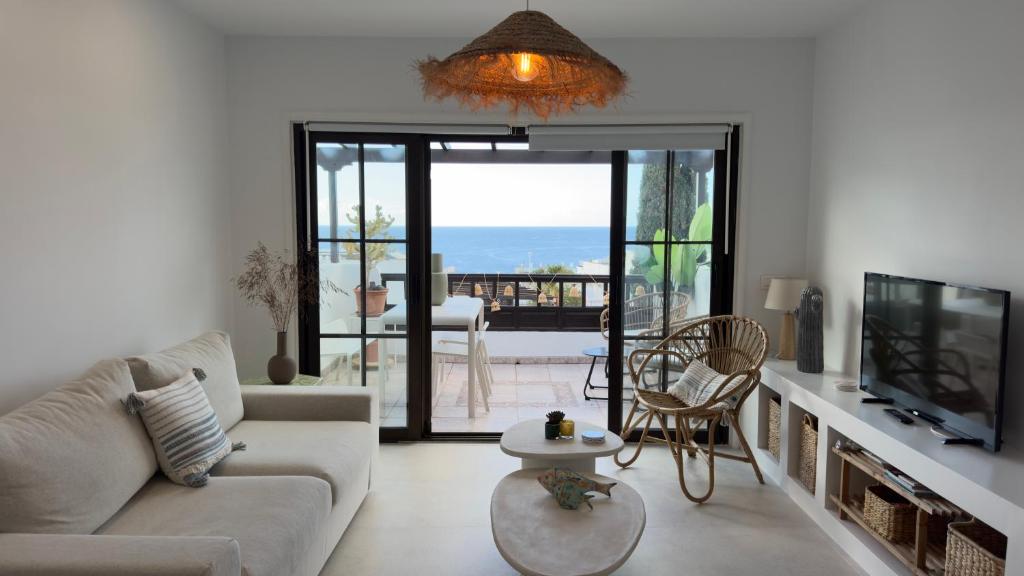 Et tv og/eller underholdning på El Oasis de NaLi - Playa Grande