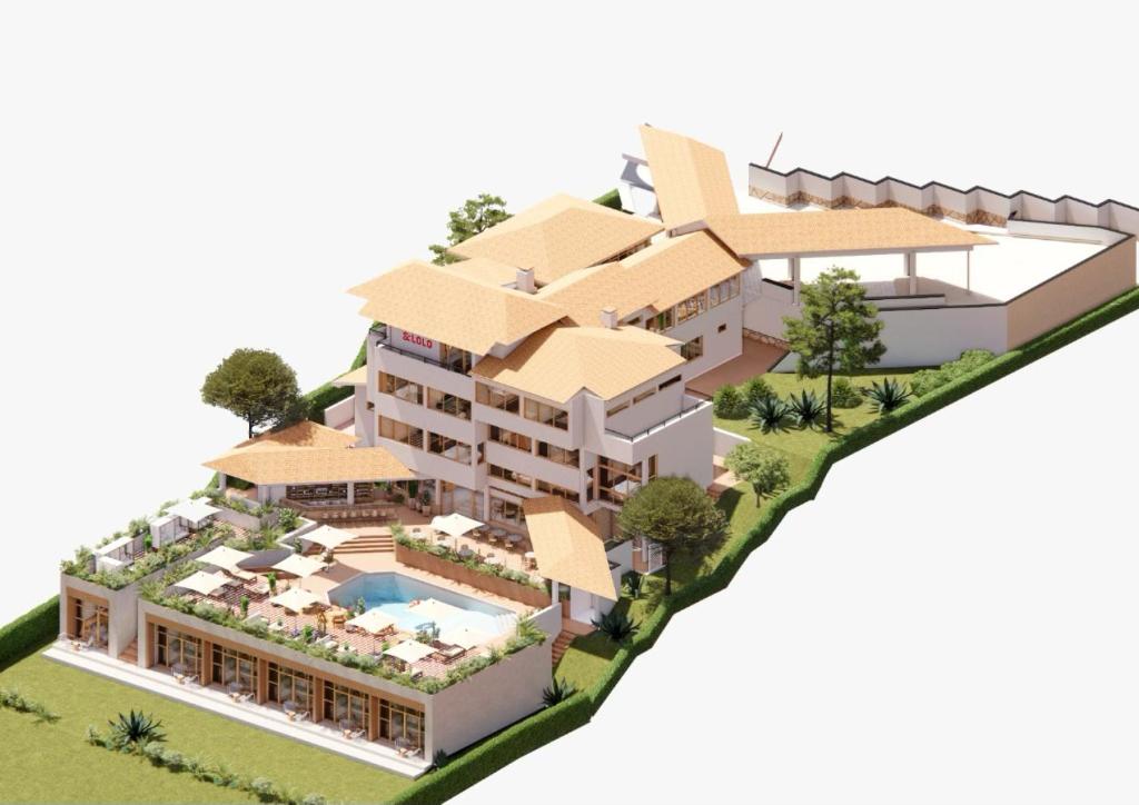 Bazén v ubytování Celine and Lolo nebo v jeho okolí