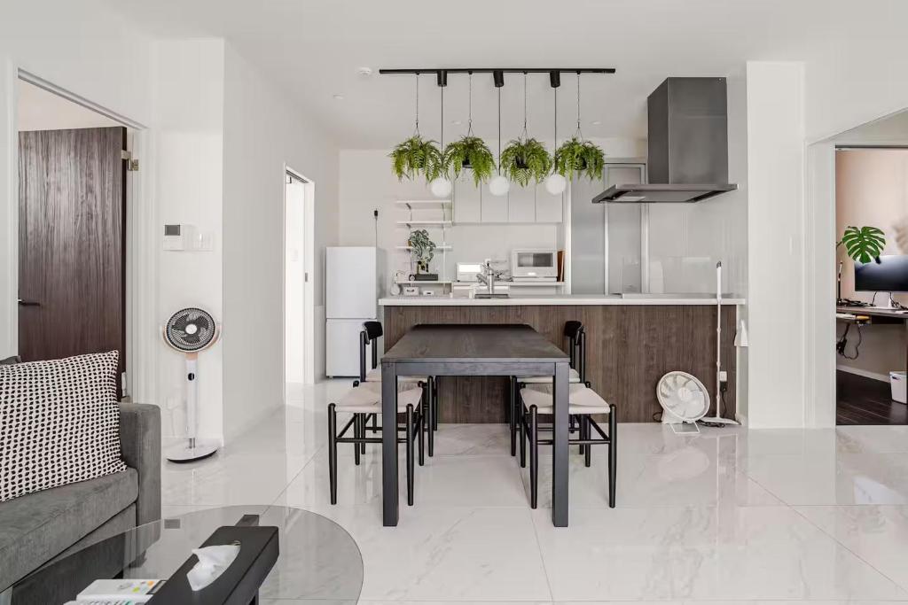 Kuchyň nebo kuchyňský kout v ubytování Dual Life House Koza