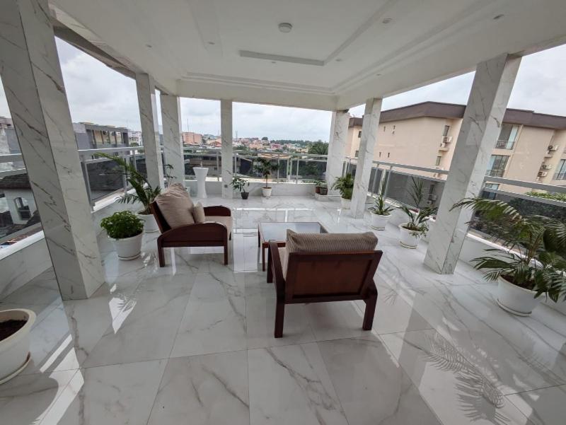 Μπαλκόνι ή βεράντα στο Appartement spacieux tout confort