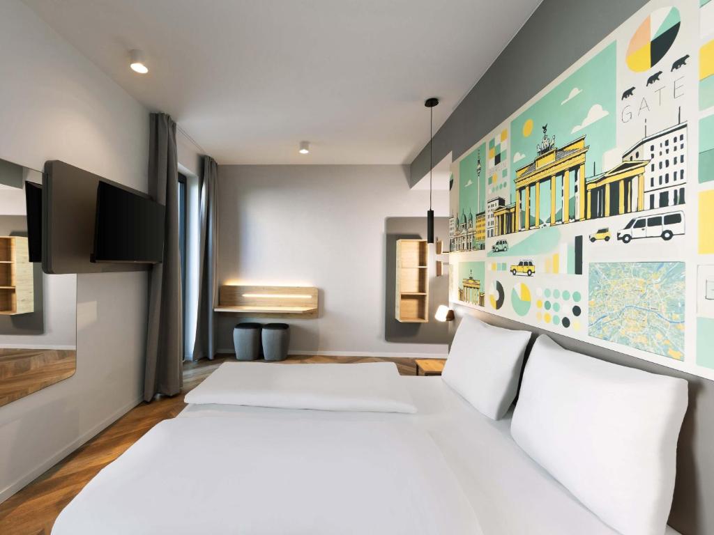 B&B HOTEL Berlin Airport-Nord - Resim 24