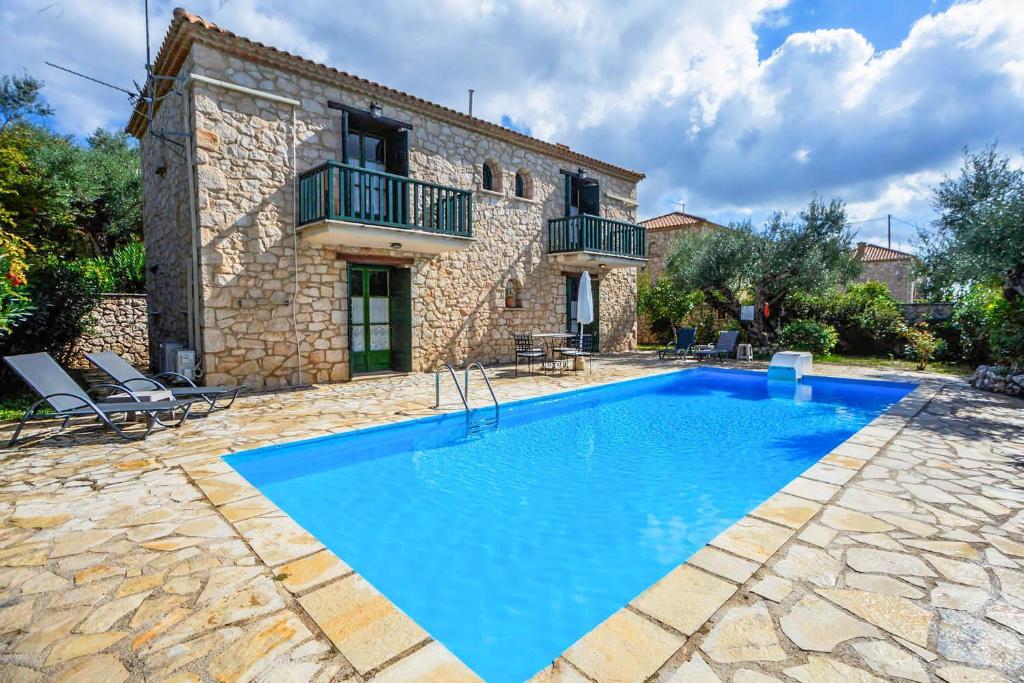 Πισίνα στο ή κοντά στο Villa Faidra