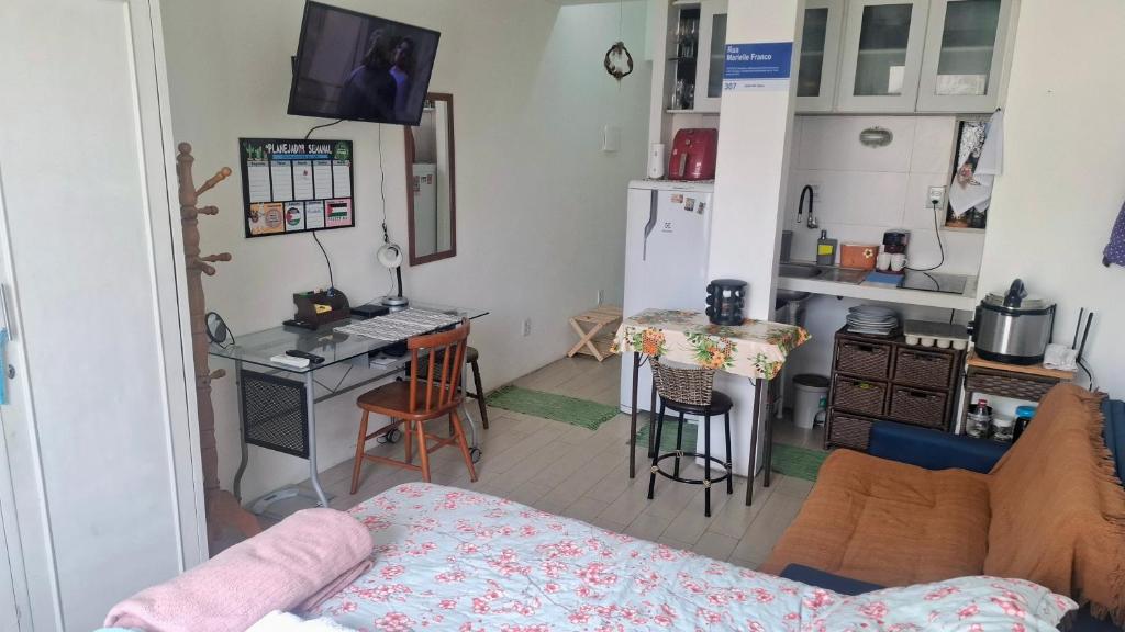 Dapur atau dapur kecil di Lapa por inteiro