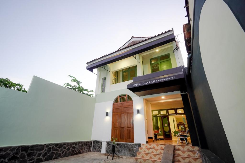 Budova, kde se bed and breakfast nachází