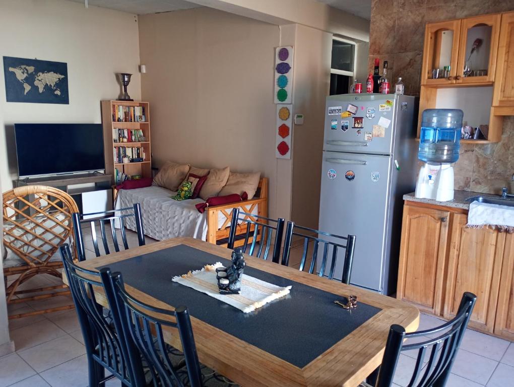 Køkken eller tekøkken på Casa Rawson