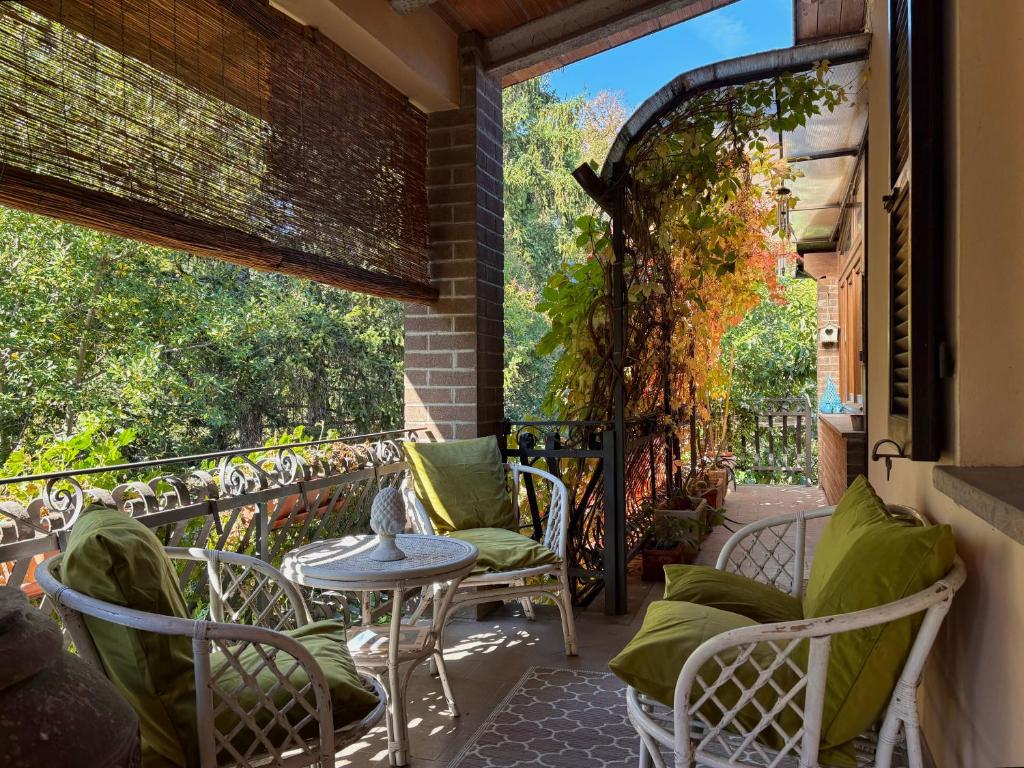 พื้นที่นั่งเล่นของ Casa delle Ortensie