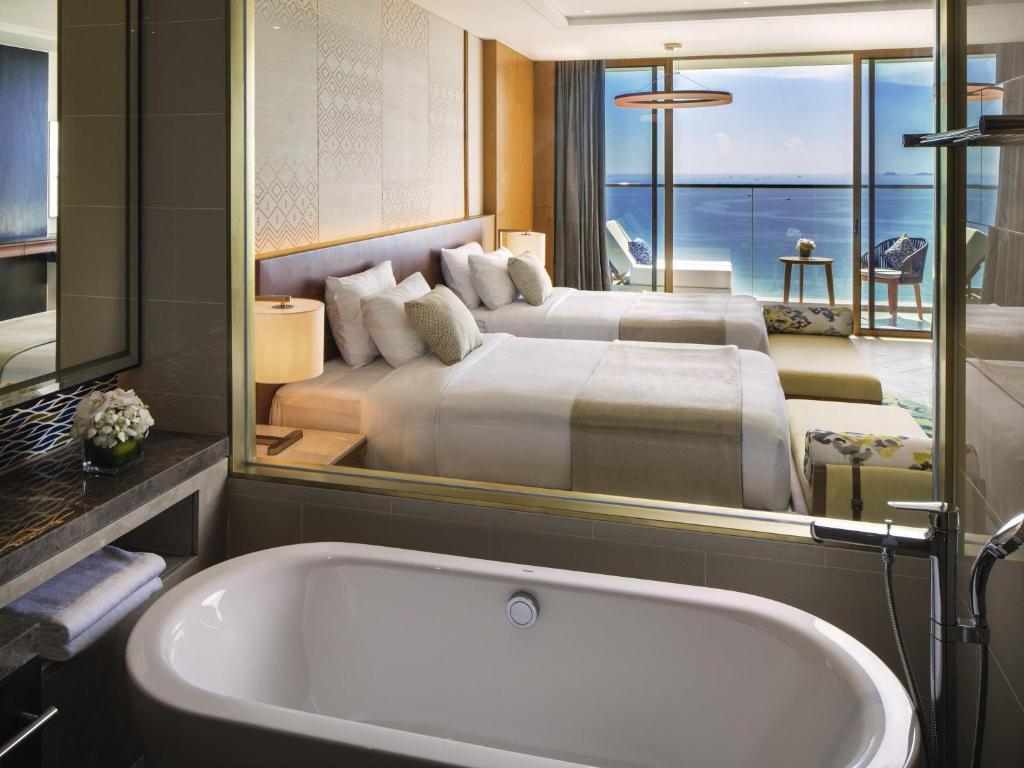 Phòng Deluxe 2 Giường Đơn Nhìn Ra Biển
