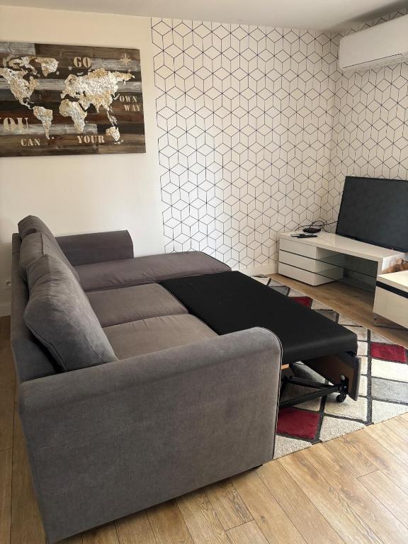 Posezení v ubytování Moulin de la jalousie