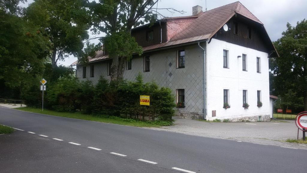 Budova, kde se penzion nachází