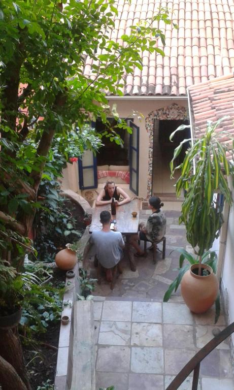 Zahrada ubytování Chapada Backpackers Hostel Agência