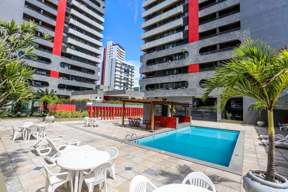 Πισίνα στο ή κοντά στο Recife Flat Service Boa Viagem - 6 pessoas