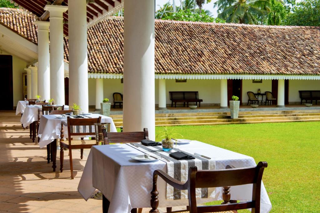Restaurace v ubytování Tamarind Hill Galle