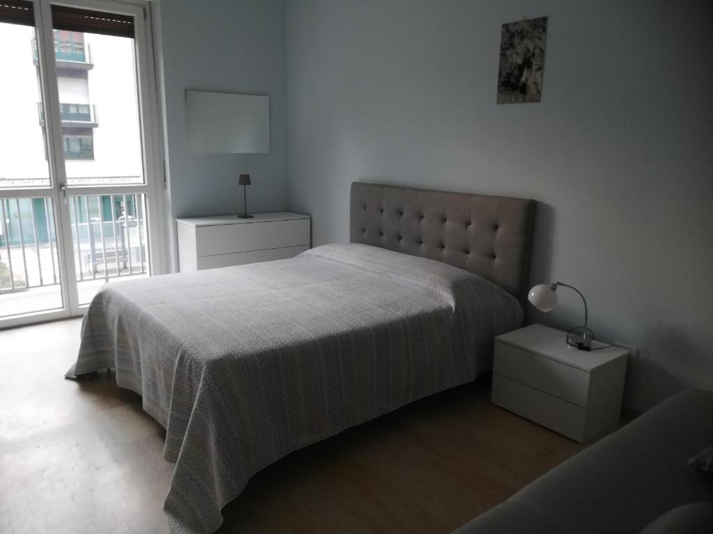 Postel nebo postele na pokoji v ubytování Conte Pace apartment