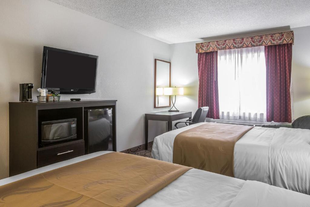Quality Inn Stockbridge Atlanta South - Queen Room Met Twee Queensize Bedden - Niet -roken