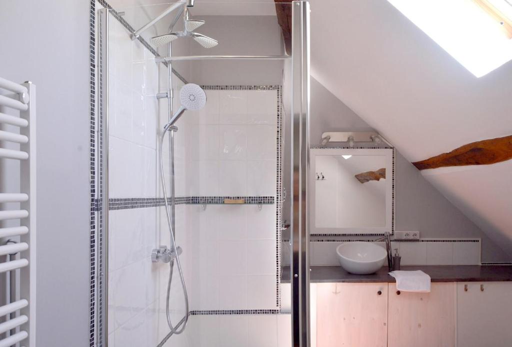 Koupelna v ubytování La Serenidad