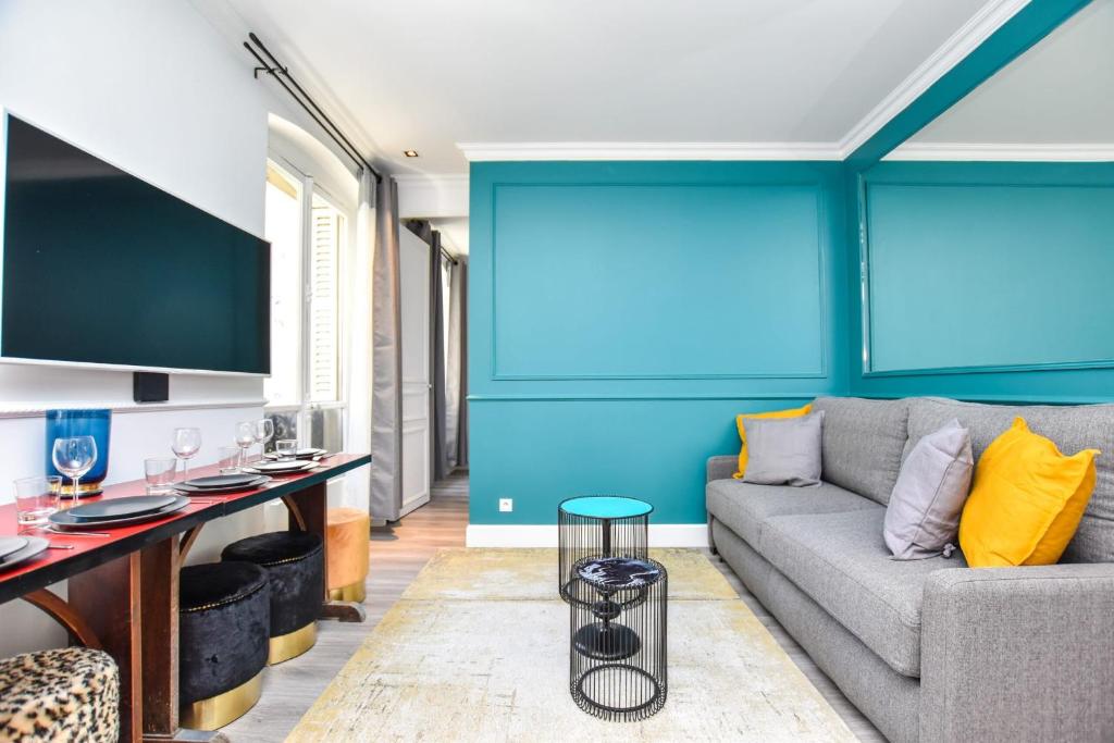 Cosy appt - Grands boulevards Musee Grevin