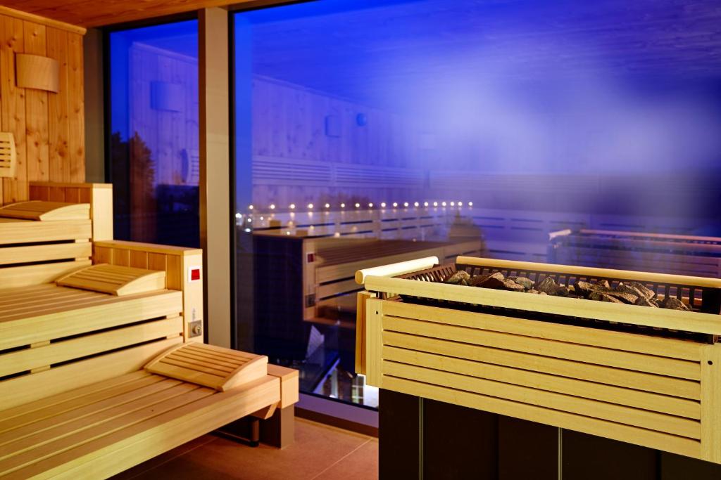 Balkón nebo terasa v ubytování Hotel Seegarten