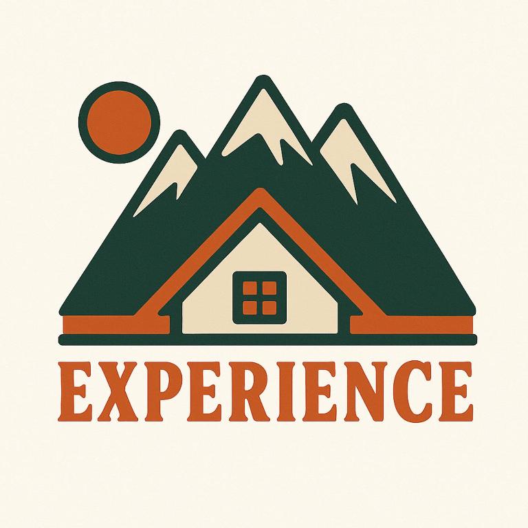 a logo of a house with a mountain at Casa Experience - Venas Di Cadore in Venas