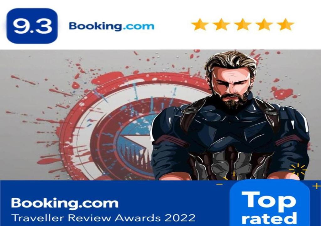 Chứng chỉ, giải thưởng, bảng hiệu hoặc các tài liệu khác trưng bày tại Marvel Cinematics Homes@ Station 18 , Ipoh