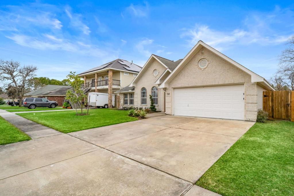 El edificio en el que está la casa de vacaciones