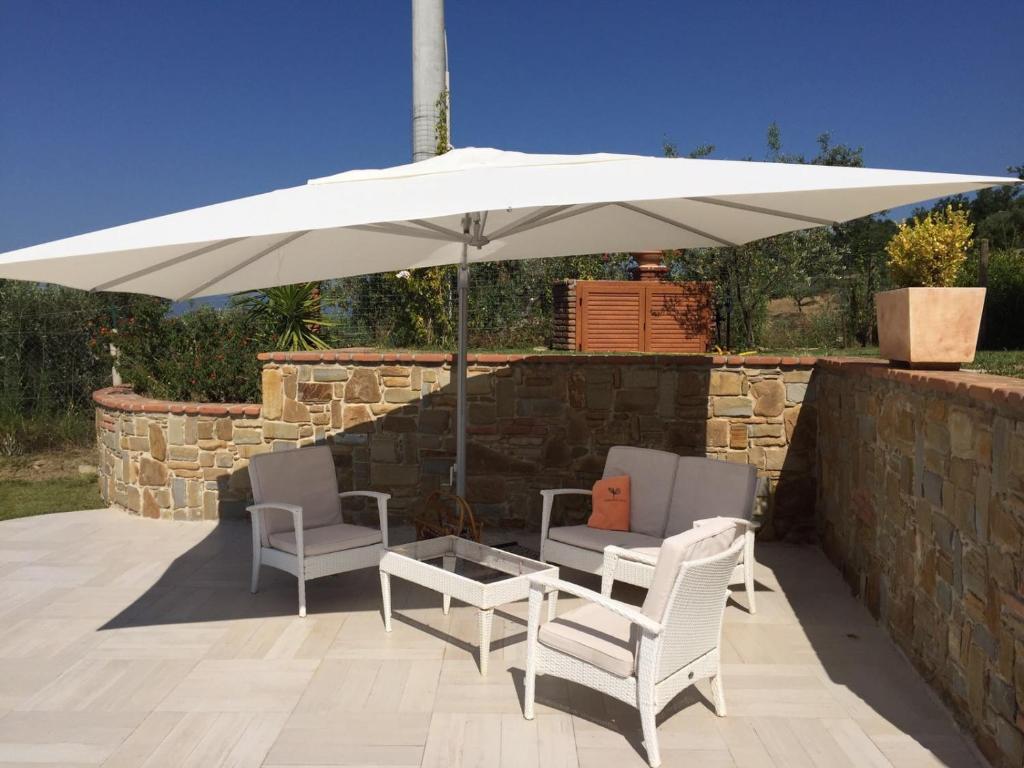 Patio alebo iná vonkajšia časť ubytovania Casale degli Ulivi Resort