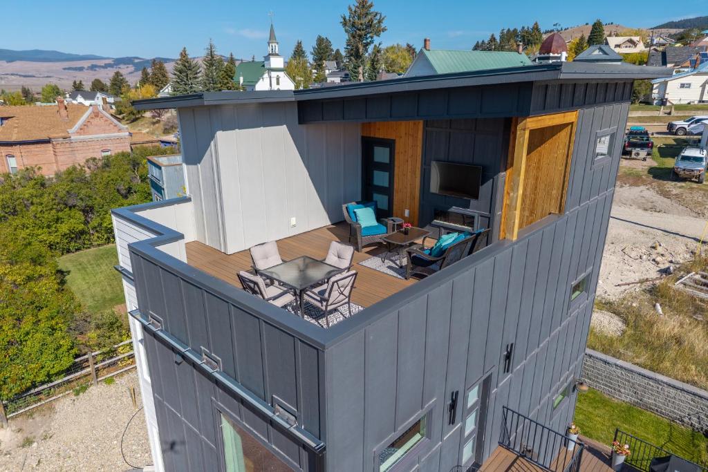 Γενική θέα στο βουνό ή θέα στο βουνό από  αυτή η παραθεριστική κατοικία