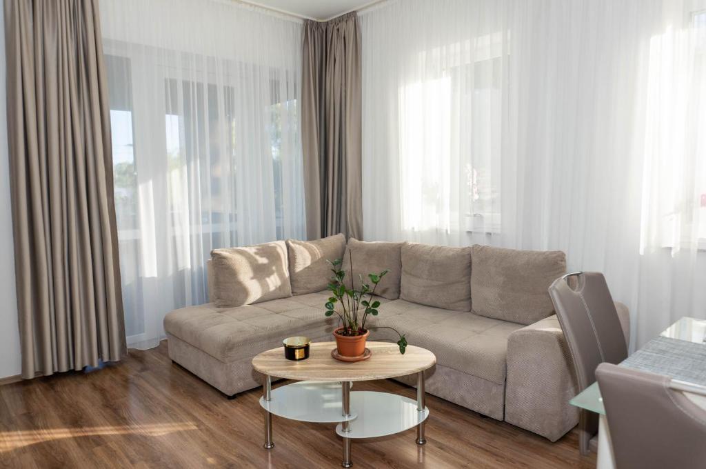 Гостиная зона в Boró Apartman