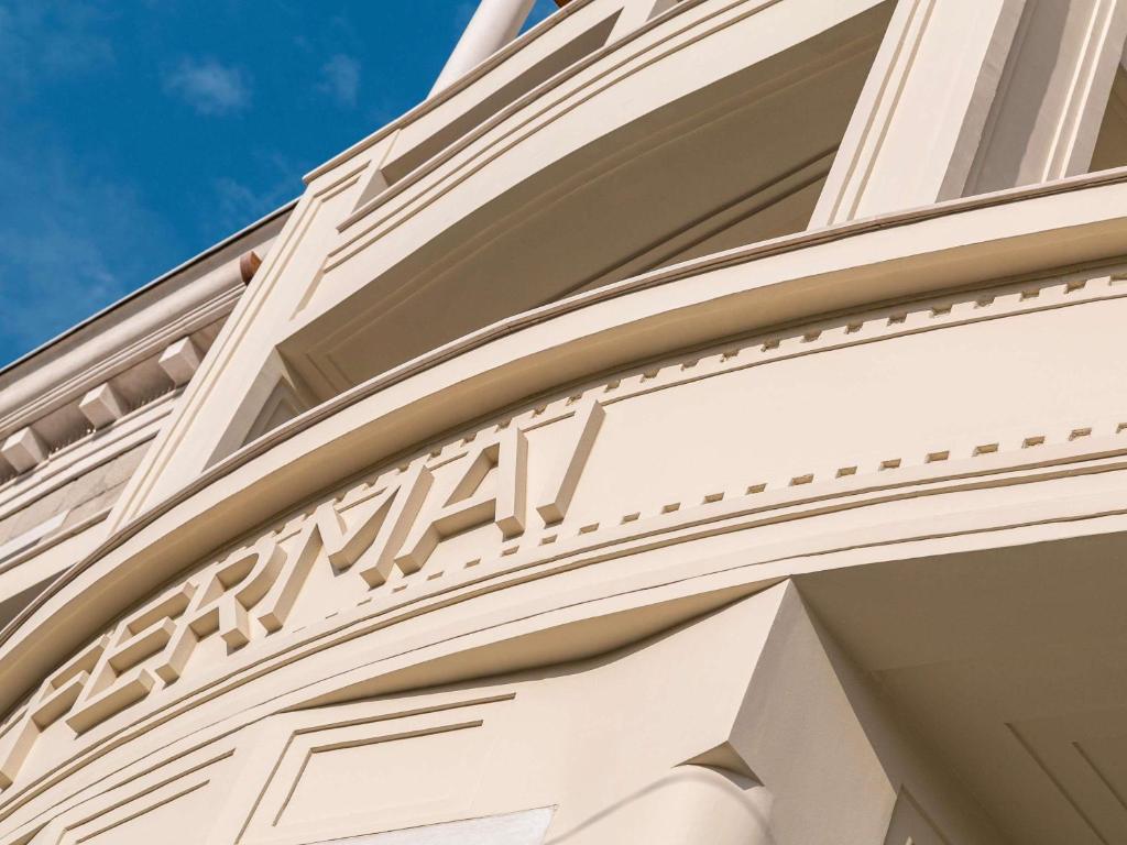 a close up of the facade of a building at Heritage Hotel FERMAI MGallery Split in Split