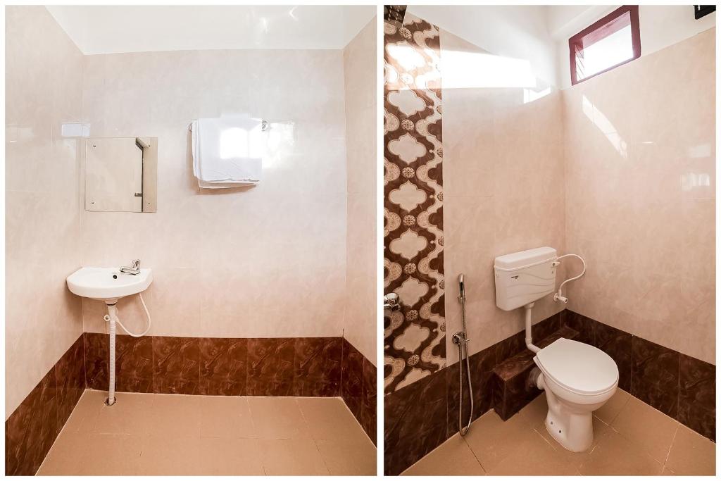 Koupelna v ubytování Hotel O Khan Basera