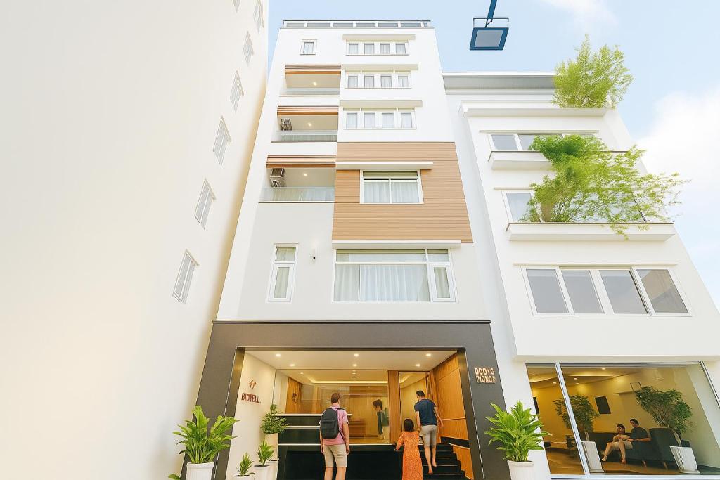 Budova, kde se apartmán nachází