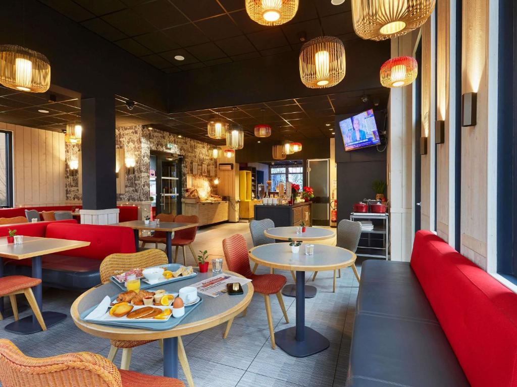 Χώρος καθιστικού στο Ibis Sallanches Porte du MontBlanc