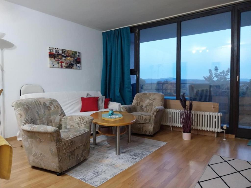 Posezení v ubytování Ferienwohnung Francesco