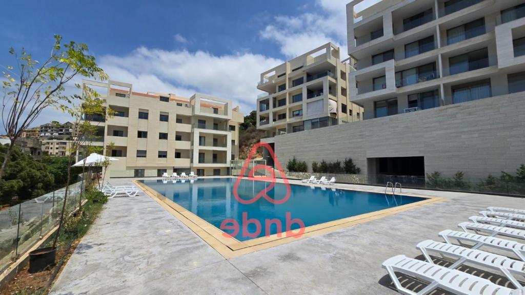 Bazén v ubytování Tabarja Heights nebo v jeho okolí