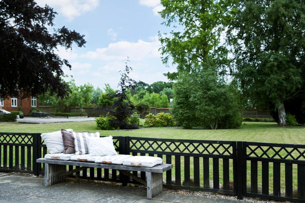 Zahrada ubytování Skjalm Hvide Hotel