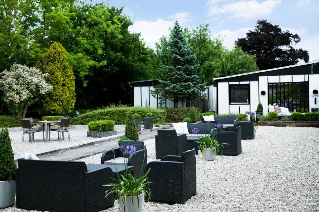 Zahrada ubytování Skjalm Hvide Hotel