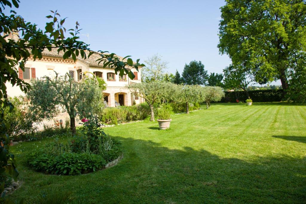 Zahrada ubytování B&B Cristina