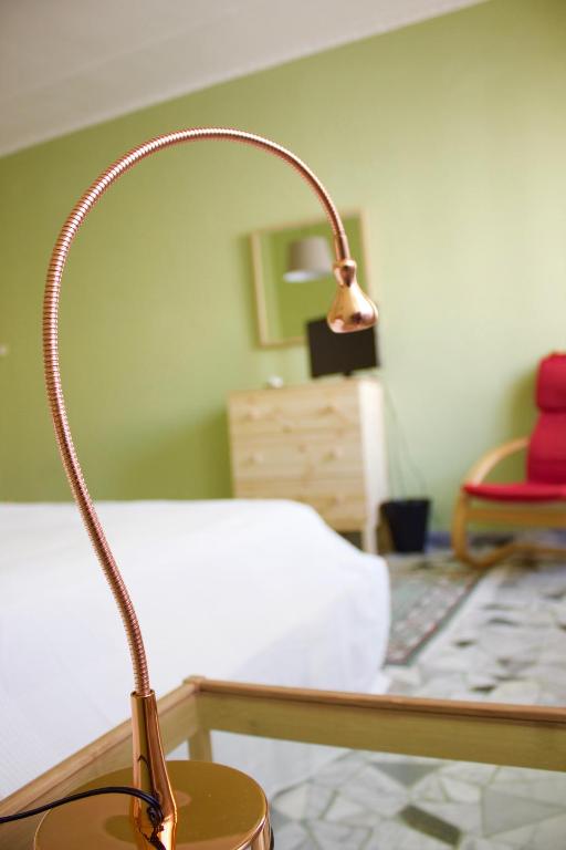 Postel nebo postele na pokoji v ubytování Terra Lucana B&B