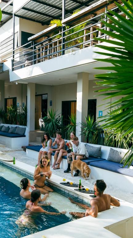 Gasten van Lay Day Hostel Canggu