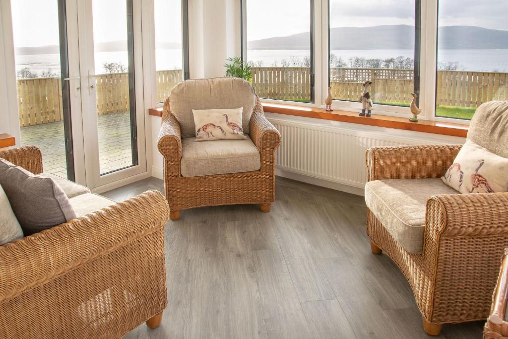 Et opholdsområde på Sunset View