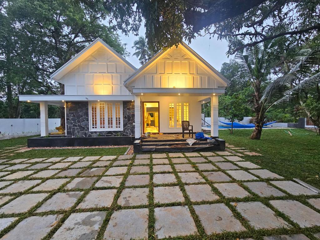 Budova, kde se vila nachází