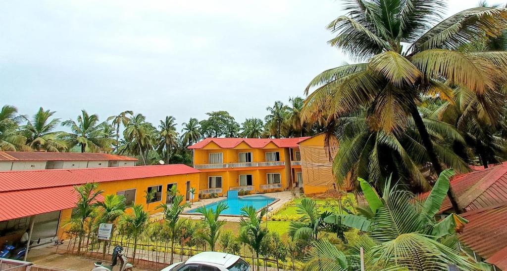 Bazén v ubytování Eutopia Beach Resort nebo v jeho okolí
