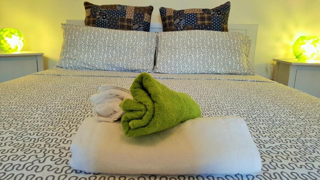 A bed or beds in a room at Dimora Storica San Giovanni