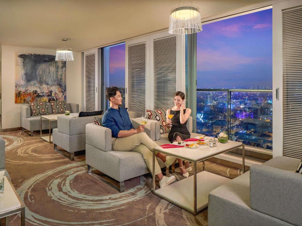 Phòng Executive 2 Giường Đơn Với Quyền Sử Dụng Premier Lounge
