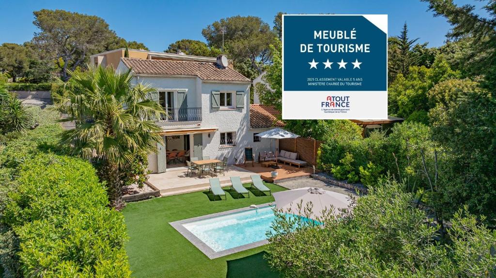 Πισίνα στο ή κοντά στο Provenzalische Villa mit Pool & Garten - Villa du Vallon by Sur la mer