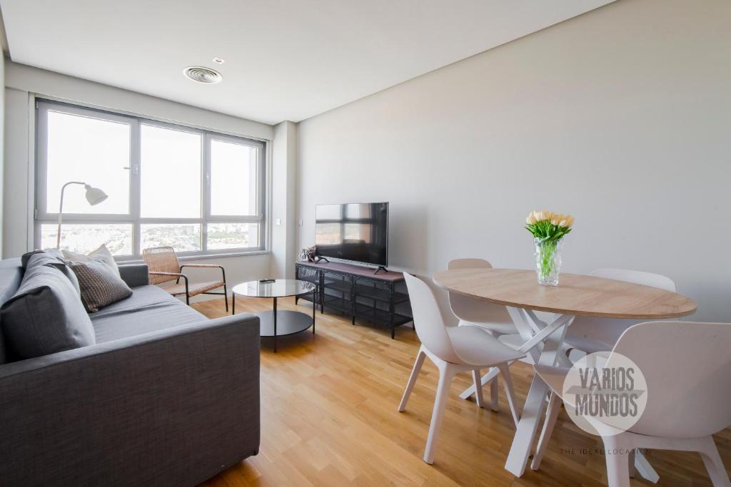 Posezení v ubytování Sky Living para 4 con Parking en Sanchinarro