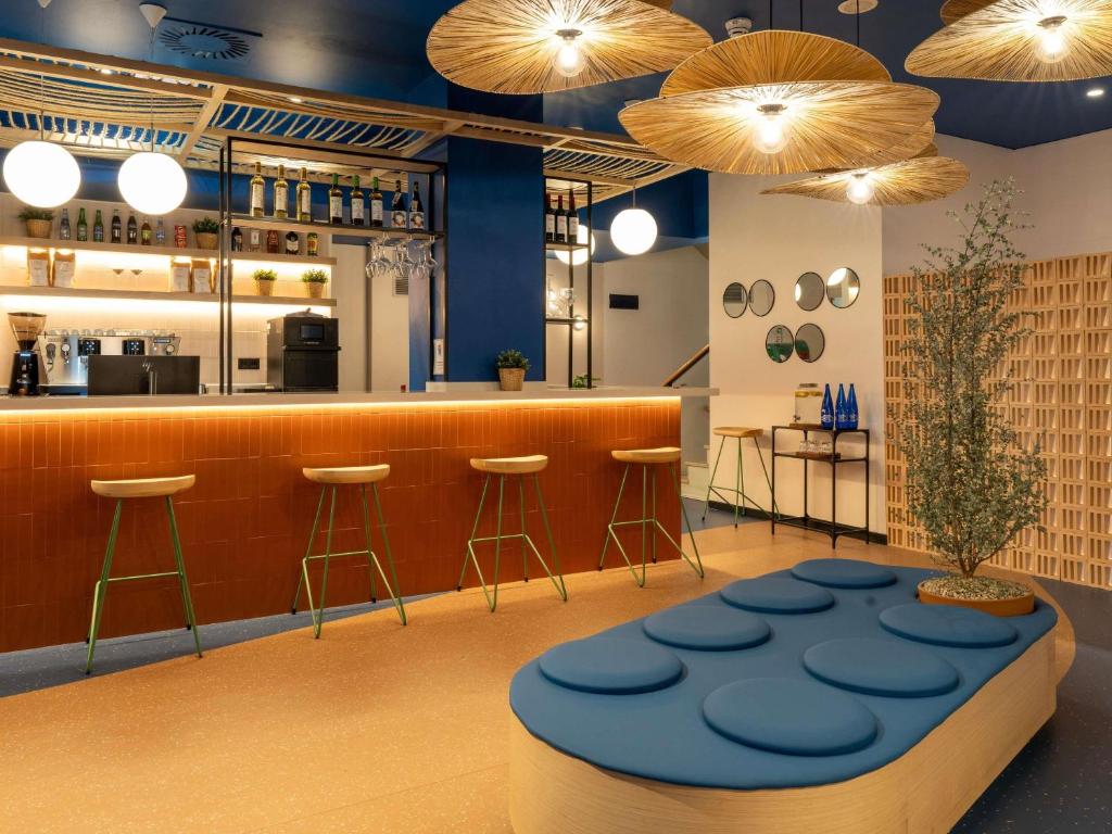 Χώρος καθιστικού στο Ibis Styles Zaragoza Centro