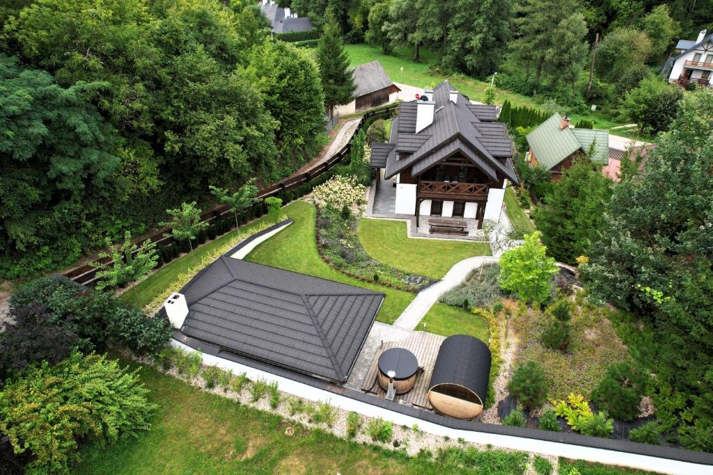 Κήπος έξω από το Willa Stefanówka