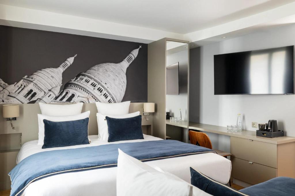 Midnight Hôtel Paris - Resim 30